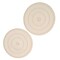 Handy Housewares Rubber Flat Suction Sink Stopper 2pc Set - Fits Most Standard Sink, Tub & Shower Drains